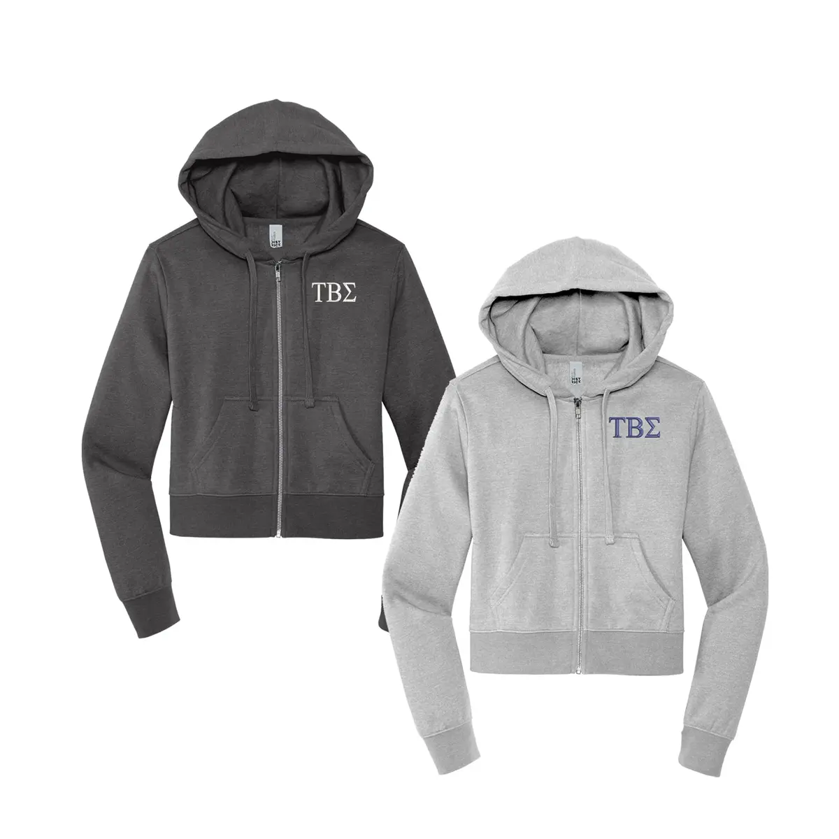 Tau Beta Sigma Zip Up Hoodie 1