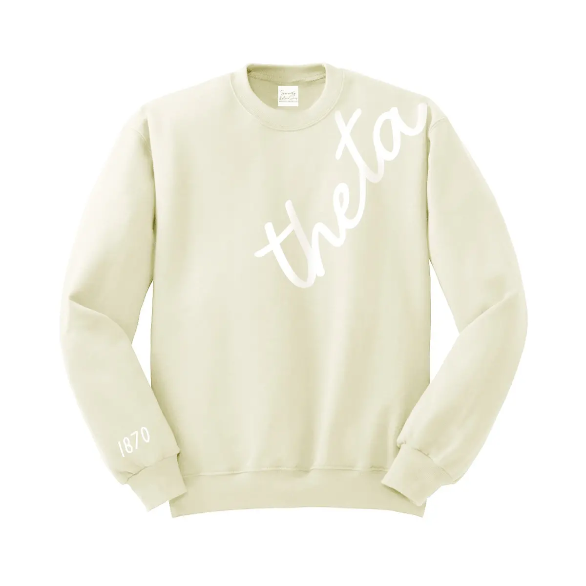 Kappa Alpha Theta 1870 Avenue Butter Crewneck 1