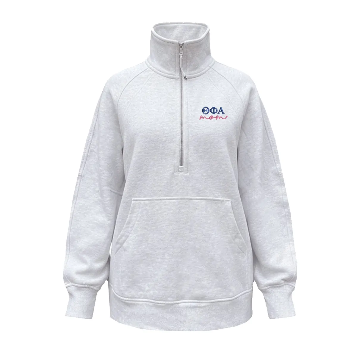 Theta Phi Alpha Mom Lululemon Scuba Oversized Funnel-Neck Half Zip Long 1