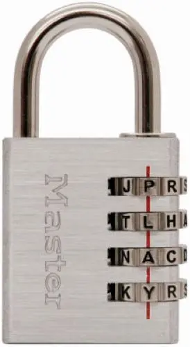 Master Lock 643Dwd Aluminum Alpha Luggage Lock - Quantity Of 2 1