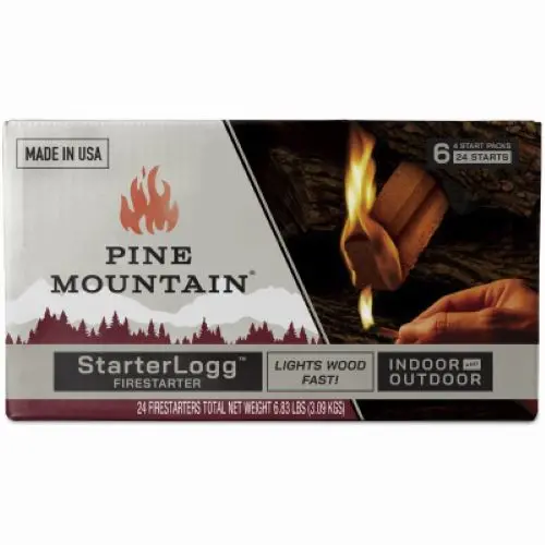 Pine Mountain 514-158-810 24-Count Pack Of Indoor / Outdoor Starterlogg Firestarter 1