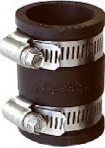 Fernco P1056-22 2" X 2" Flexible Coupling Pipe Connector - Quantity Of 20 1