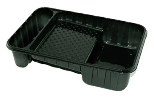 Midstate Plastics 201946 Black 7" Paint Tray Liner - Quantity Of 12 1