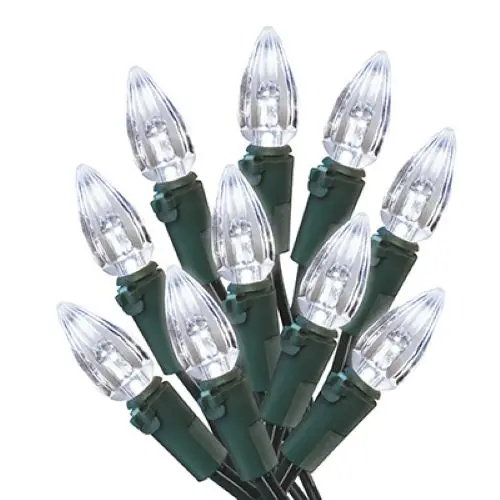 Holiday Wonderland 47701-88A 200-Count Cool White C3 Led Christmas Light Spool - Quantity Of 4 1