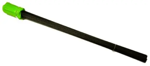 Hanson 15082 100-Count Pack Of Glo Lime 21" X 2-1/2" X 3-1/2" High Visibility Marking / Stake Flags - Quantity Of 4 1