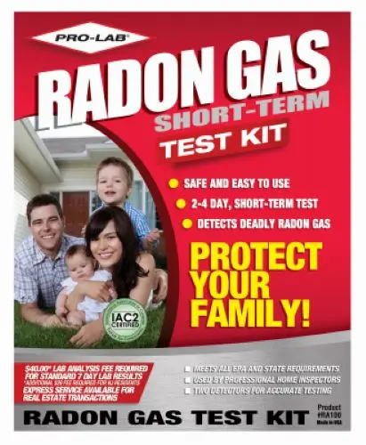 Professional Lab Ra100 Do It Yourself Radon Test Kit - Quantity Of 3 1
