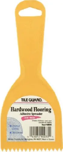 Homax 00033 3" 3/16" Notched Wall Board & Wall Tile Adhesive Spreader - Quantity Of 96 1