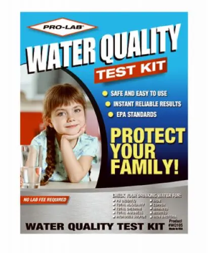 Professional Lab Wq105 Do It Yourself Professional Water Quality Test Kit - Quantity Of 1 1