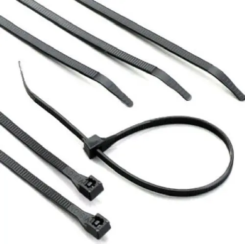 Ecm Industries 46-315Uvb 100-Count Pack Of 14" Inch Black Nylon Cable Ties 1