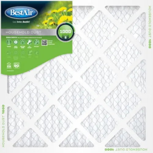 Best Air B1-2030-8-12 20" X 30" X 1" Pleated Furnace Air Filter 90 Days - Quantity Of 12 1
