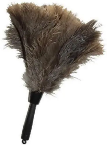 Unger 92140 18" Professional Quality Ostrich Feather Duster - Quantity Of 5 1