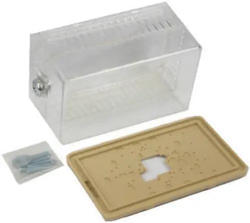 Copeland Comfort G20 Large Size, Transparent, Locking, Universal Thermostat Guard - Quantity Of 12 1