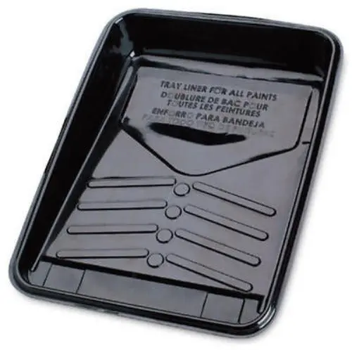 Midstate Plastics 202146 Black Shallow Paint Tray Liner For Metal Paint Trays - Quantity Of 200 1